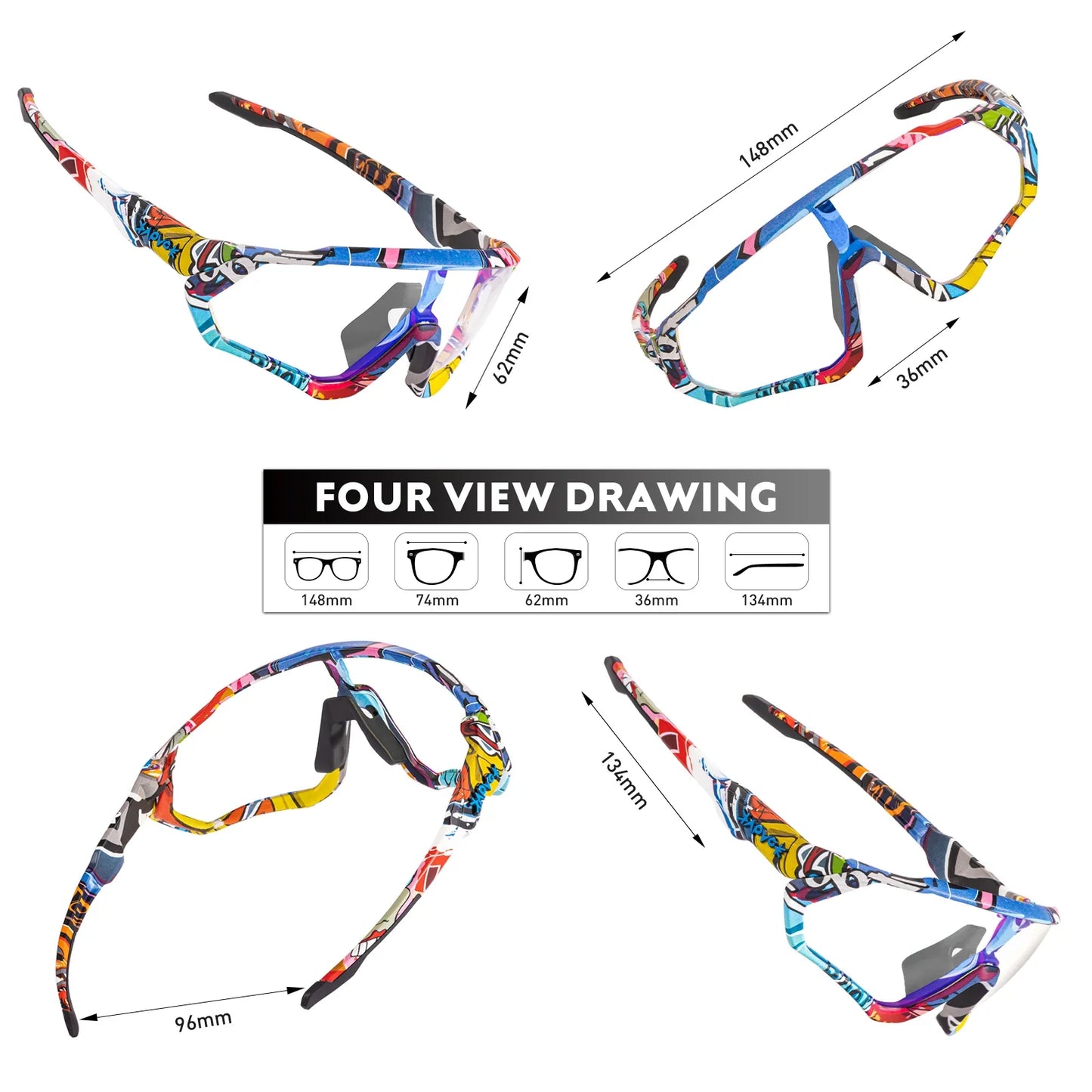 Photochromic Cycling Sunglasses Men Women Road Mtb Mountain Bike Bicycle Glasses Cycling Glasses Sport Running Eyewear