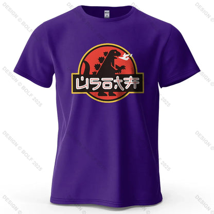 Japan Printed Men's T-Shirt 100% Cotton Oversized Harajuku Graphic Tees for Women Tops Tees Casual Streetwear