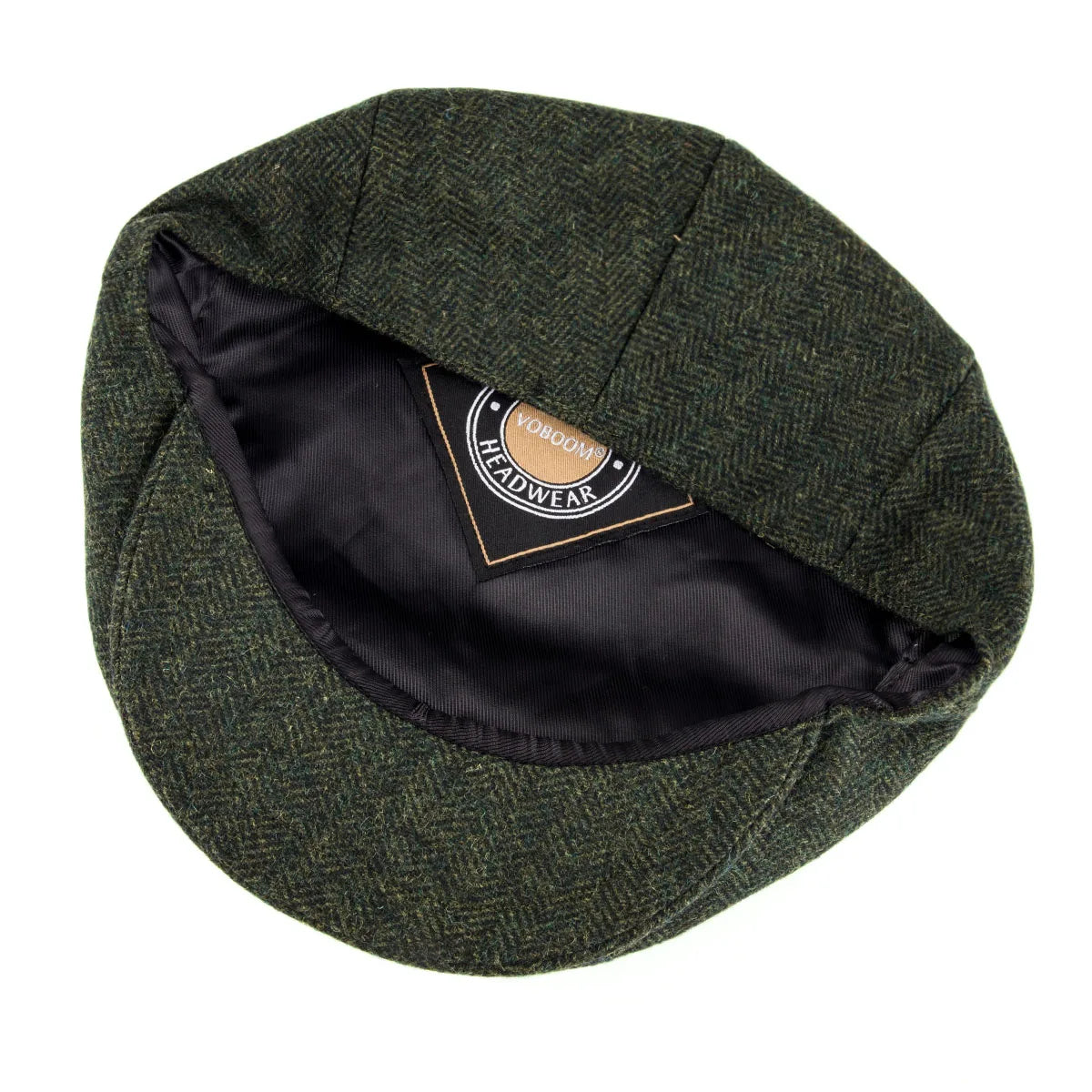 Wool Tweed Herringbone Irish Cap Men Women Beret Cabbie Driver Hat Newsboy Caps Golf Ivy Flat Hats Green Navy Black