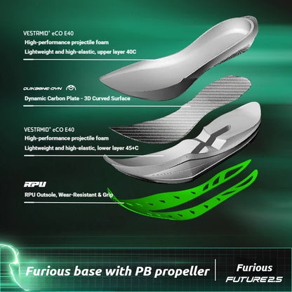 Future 2.5 Running Shoes Marathon Plate Racing Carbon Breathable Durable Cushioned Stable Sneakers 672612228