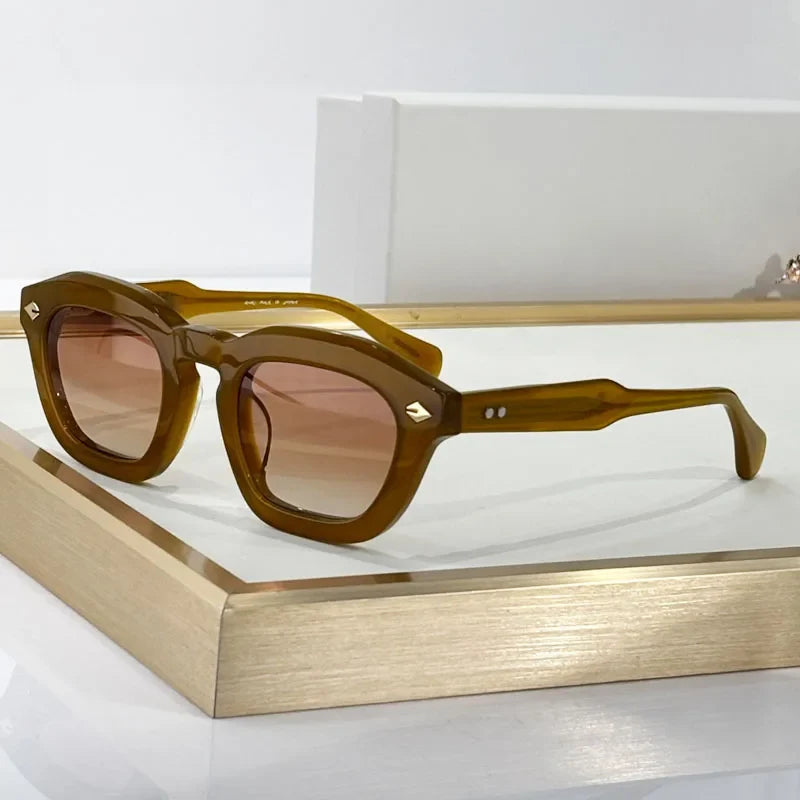 New Arrivals Square Handmade Sunglasses Thick Acetate Luxury Brand Design High Street A+Quality UV400 Outdoor VENENO with Case