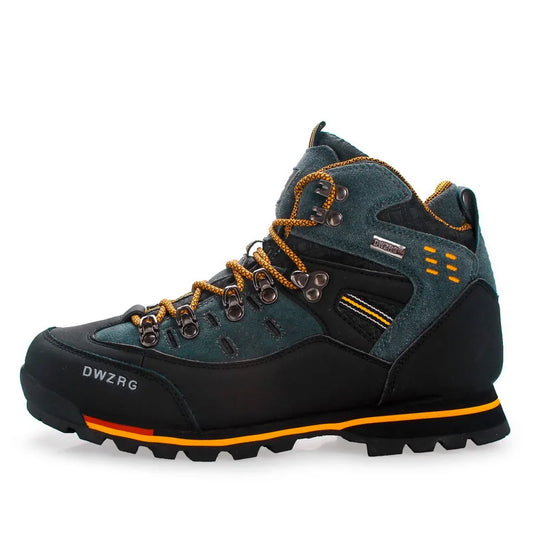 2026 Men Outdoor Ankle Boots Waterproof Sports Shoes Mountain Climbing Classic Footwear Leather Sneakers Hiking Boots Fashion