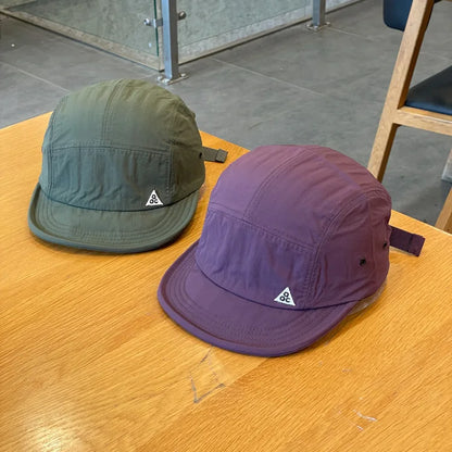 Japanese Quick Drying Baseball Hat Women Men Summer Outdoor Sunscreen Casual Versatile 5-flap Tooling Camping Hat