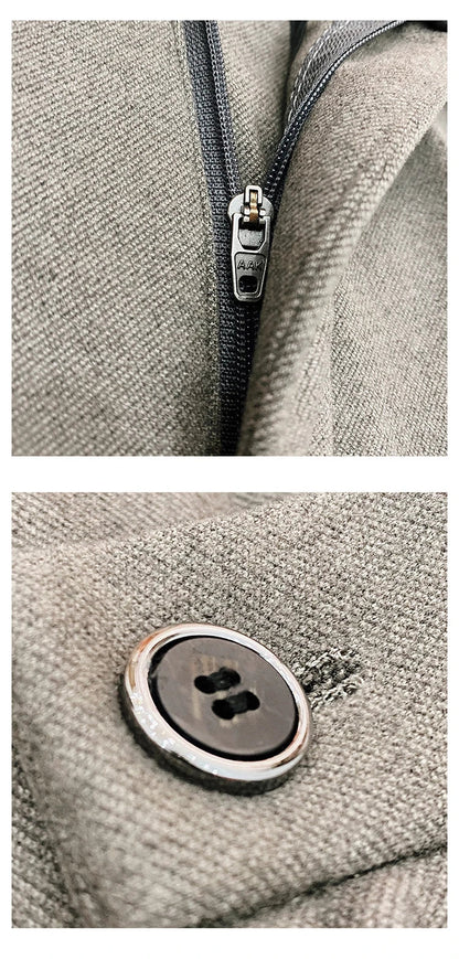 2025 Autumn Winter New Woolen Thickened Suit Pants High Quality Men Slim Fit Straight Formal Business Social Office Dress Pants