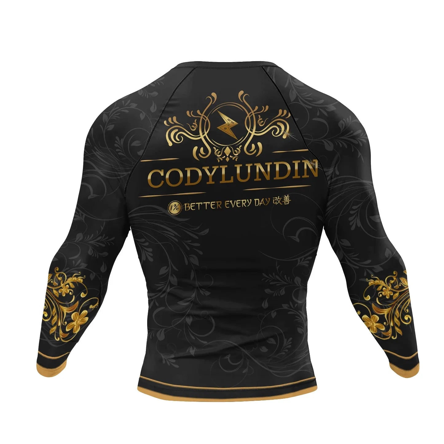 Polyester Sublimation High Elastic Bjj Rash Guard No Gi MMA  Jiu Jitsu Fighting Grappling Compression Shirt OEM Gym Fitness Tops
