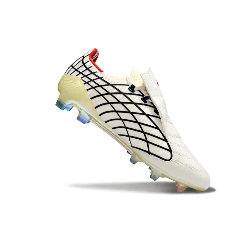 F50+ Professional Mens Soccer Shoes Training Non-Slip Turf Soccer Cleats Boys TF/FG Football Sneakers Man Chuteira Campo 39-45