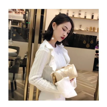 Silky Satin Tassel Banquet Bag, Women Elegant Chain Evening Clutch, Cheongsam Fashion Handbag