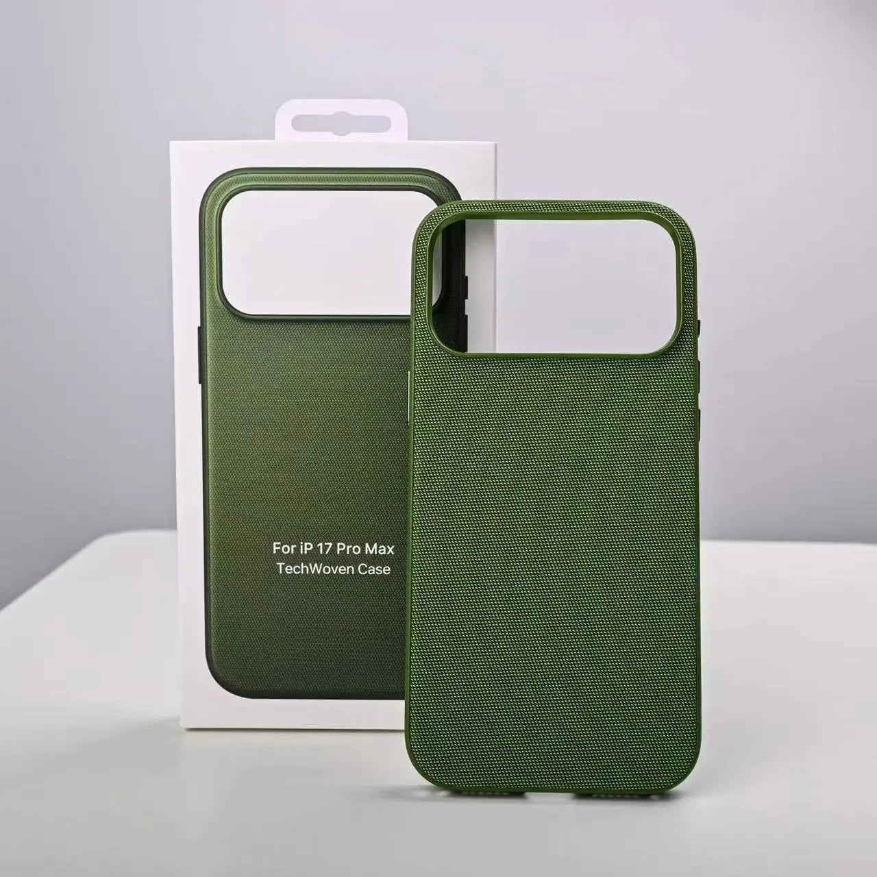 Official 1:1 High Quality Technology Woven Case for IPhone 17 Pro Max for Magsafe Wireless Charging Protect Cover Animation Case