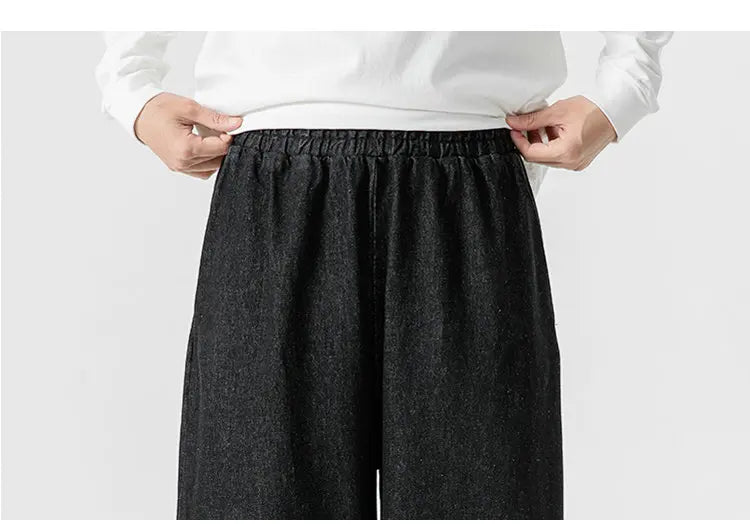 Streetwear Men Wide Leg Jeans Oversized Fashion Loose Jean Pants Male High Street Jogger Woman Denim Trousers Plus Size 5XL