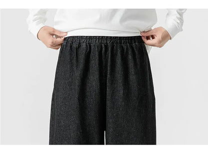 Streetwear Men Wide Leg Jeans Oversized Fashion Loose Jean Pants Male High Street Jogger Woman Denim Trousers Plus Size 5XL