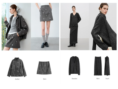 Straight High Waist Jeans for Women Winter Solid Simple All-match 2025 New Long and Short Versatile Pants Korean Style