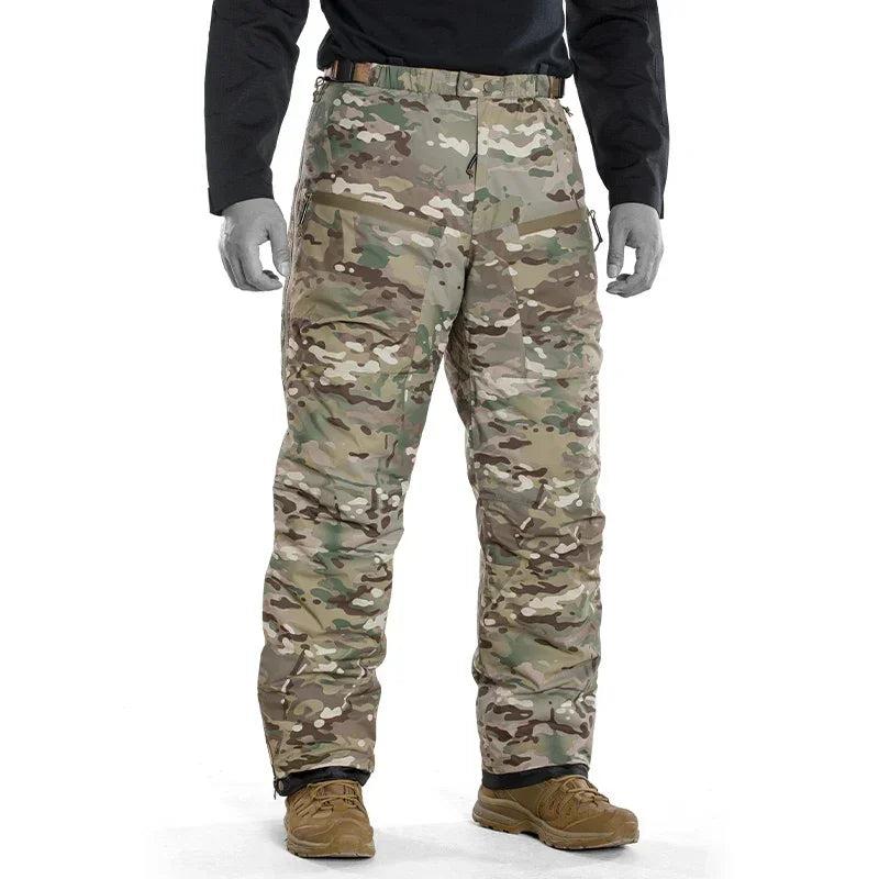 Tactical Men's Warm Cotton Pants Camouflage Winter Thickened Polar Cold Clothing Mountaineering Military Outdoor Sprint Pants