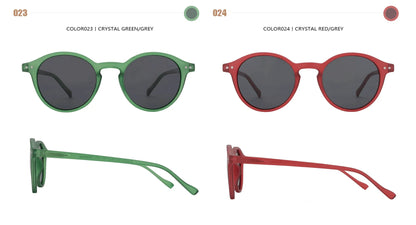(S Size) Retro Circular Polarized Sunglasses 2026 2025 Men Women Vintage Small Round Sun Glasses UV400 Goggles Shades