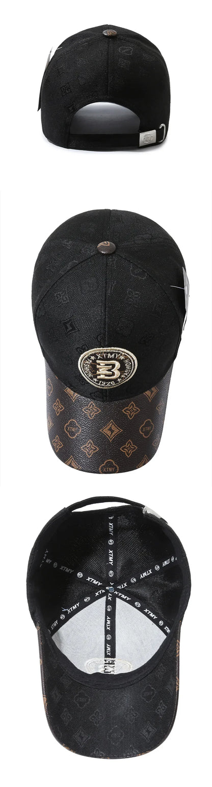 High Quality Summer Fashion Cotton Breathable Baseball Hat Snapback Letter Embroidery Face-Slimming Outdoor Cap for Women/Men
