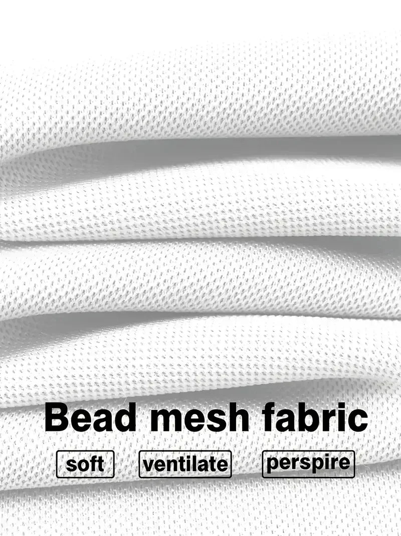 3pcs Men'S Polo Shirt Set Breathable Moisture-Wicking Wrinkle-Resistant & Quick-Dry Business Classic Style Men's Christmas Gifts