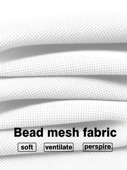 3pcs Men'S Polo Shirt Set Breathable Moisture-Wicking Wrinkle-Resistant & Quick-Dry Business Classic Style Men's Christmas Gifts