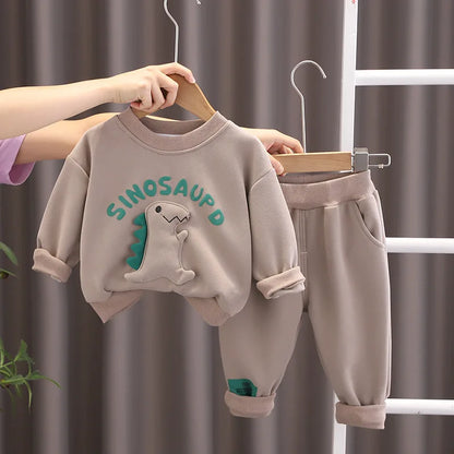 New Autumn Baby Boys Clothes Suit Children Girls Fashion T-Shirt Pants 2Pcs/Sets Kids Outfits Toddler Costume Infant Tracksuits