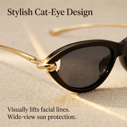 Vacation Cat Eye Sunglasses Women Trendy 2026 UV400 Protection Fashion Glasses Luxury Lentes De Sol Mujer Lunette Soleil Femme