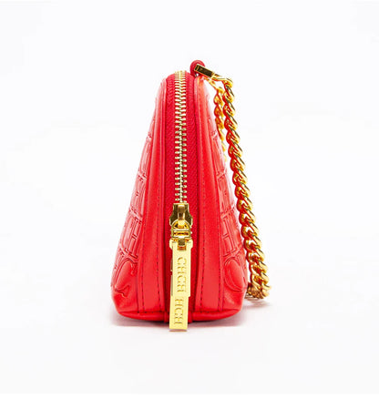 Solid Color Versatile Letter Print Design Exquisite Fashionable and Minimalist 2024 Seasonal New Women's Chain Shoulder Bag