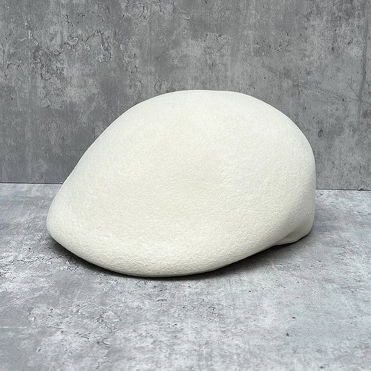 Wool Felt Flat Cap Winter Hats for Women Men Beret Hat Crushable Ascot Ivy Cap Cabbie Newsboy Hat Cap Stage Visors Forward cap