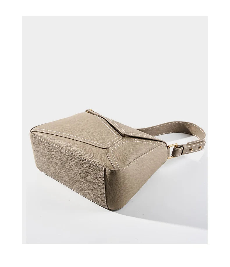 luxury handbags female crossbody bags Vintage Genuine leather women shoulder bag Large capacity soft leather cowhide fashion bag