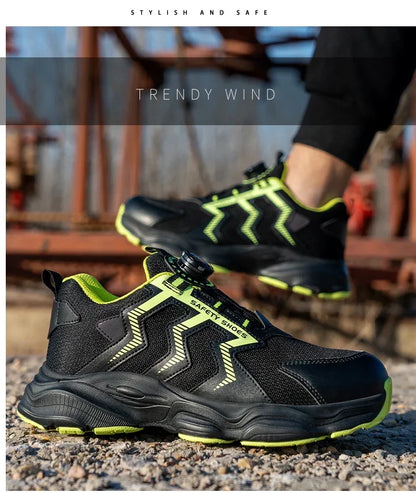 industrial working boots with plastic toe lightweight comfortable work shoes for men sneakers for working with toe protection