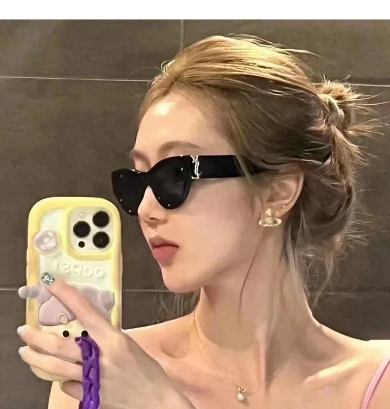 2025 New Fashion Women Sunglasses Luxury Retro Sun Glasses Cat Eye Eyewears Men Gafas De Sol Hombre Oculos De Sol Masculino