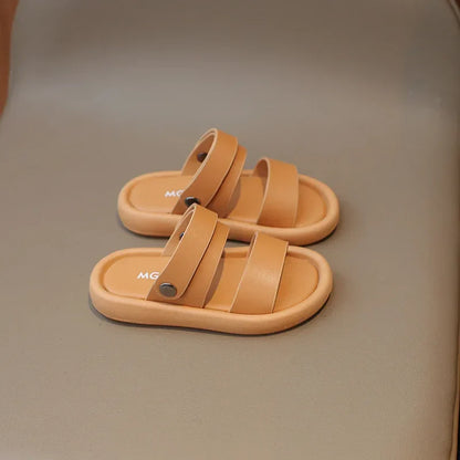 Children's Sandals 2026 Summer New Style Beach Shoes Soft Bottom Boys' Shoes Trendy Casual Wear Ideal for Outdoor Activities