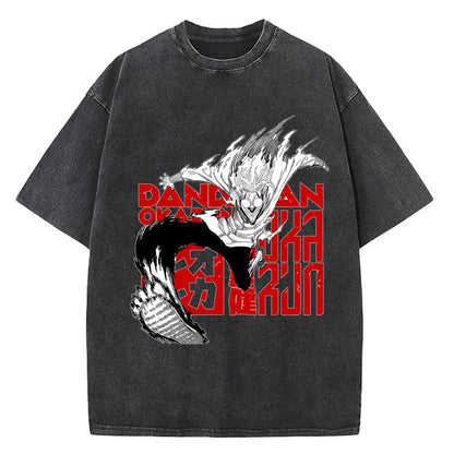 Dandadan Okarun T-shirt Men Japanese Anime T Shirt Cartoon High Quality Cotton EU Size Tshirt Aesthetic Fashion Tee Male