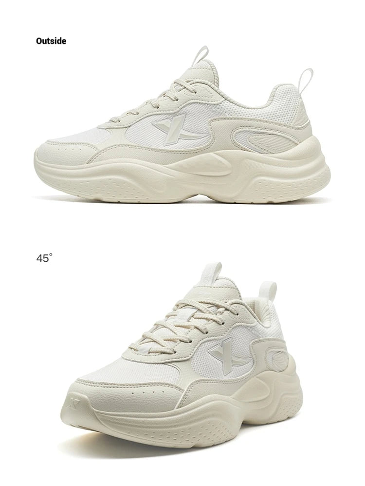 Casual Women's Shoes Breathable Cushion Street Style Durability Leisure Shock Absorption Soft Walking Sneakers 875318320047