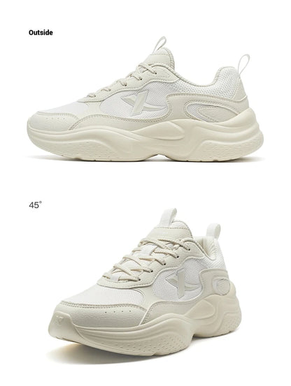 Casual Women's Shoes Breathable Cushion Street Style Durability Leisure Shock Absorption Soft Walking Sneakers 875318320047