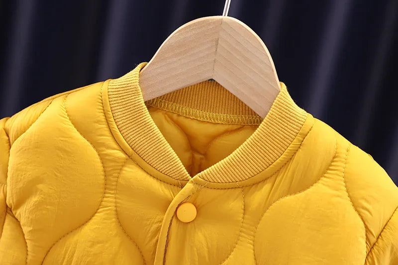 New Winter Baby Clothes Set Children Boys Thick Cotton Jacket Pants 2Pcs/Sets Infant Girls Clothing Toddler Coat Kids Tracksuits