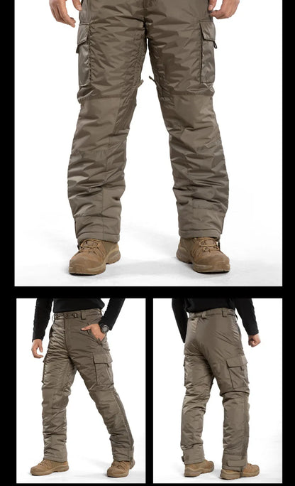 Winter Outdoor Camouflage Tactical Military Warmth Mountaineering Hiking Men Splash and Wind Proof Ski Pant