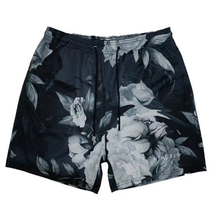 Summer Trend Motorcycle Shorts Mens Quick Dry Clothing Casual Short Pants Gym Fitness Sports Mesh Basketball Sweatpants