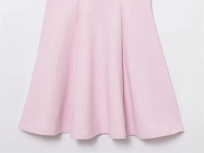 Dresses Summer Women's 2026 New Chic Slim Tube Top Elegant Mini Camisole Women's Dress Street Fashion Youth Holiday Dress