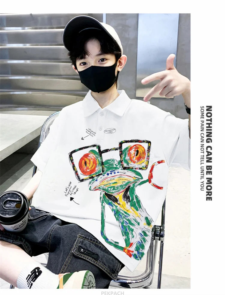 Teen Boys Clothing Sets Summer Big Size New Casual Outfits Kids Tracksuit For Boys Sport Suit Children Clothes 8 9 10 12 14 Year