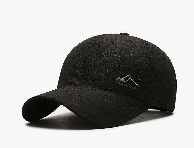Unisex Simple Cross Water Drop Embroidery Baseball Caps Spring and Autumn Outdoor Adjustable Casual Hat Sunscreen Hat
