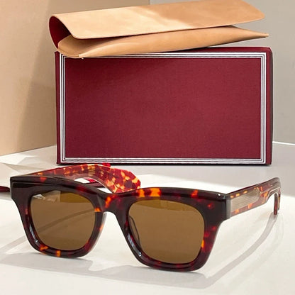 Dealan Uv400 High Quality Men and Women Sunglasses Designer Japan Handmade Optical Prescription Limited Edition Eyewear
