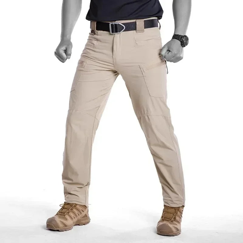 Summer Quick Drying Tactical Pants Men Outdoor Lightweight Thin Breathable Climbing Sport Hiking Pants Casual Work Trousers
