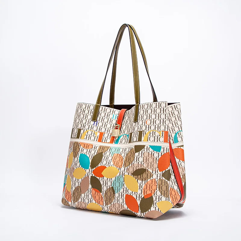 Women's Work 2024 Seasons New Leisure Personalized Tote Bag Fashion Underarm Bag Retro Large Capacity Shoulder Bag