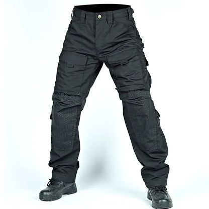 Men Military Tactics Pants Quick Dry Tactical Cargo Pants Wear-Resistant Multi-Pocket Men's Trousers Loose Combat Work Pant Male