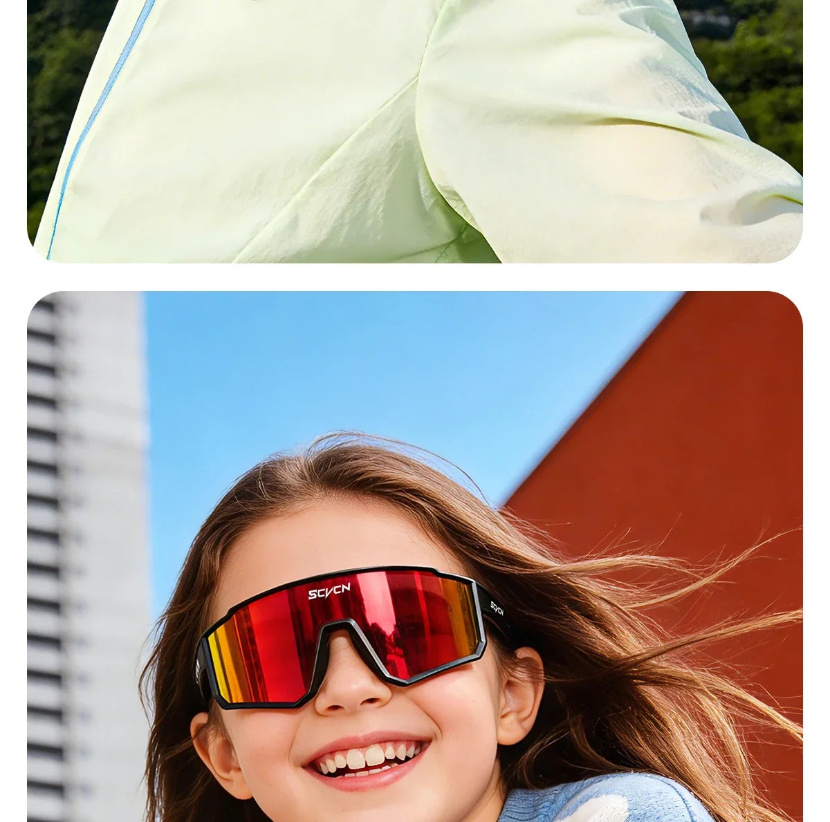 Girls Photochromic Cycling Glasses Hiking Eyewear Sunglasses Kids Sports UV400 Boys Baseball Outdoor Running Sunglasses