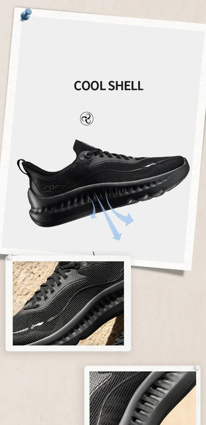 Men's SOFT COOL 2 Lifestyle Shoes COMFOAM MAX Cushion COOL SHELL Breathable Support LiNing Casual Sneakers AGLV009