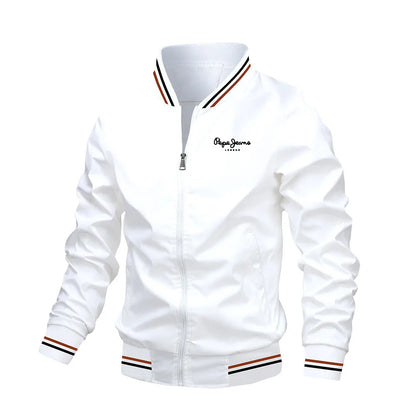 2025 Spring Summer Bomber Jacket Men Black Casual Slim Fit Baseball Mens Jackets New Autumn Fashion High Quality Jackets for Men