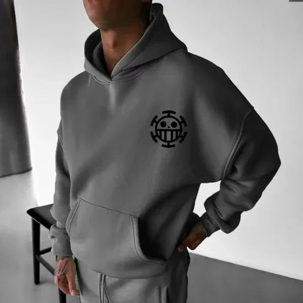 One Piece Zoro Anime Men Hooded Sweatshirt Spring Autumn Cotton Streetwear Casual Hoodie Graphic Print Cosplay Long Sleeve Tops