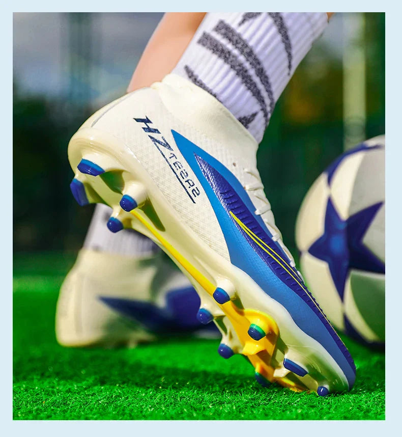 Men Football Boots New Adult Adult Professional Breathable Sports FG Fast Futsal Male Football Shoes Sneakers Turf Cleats Match