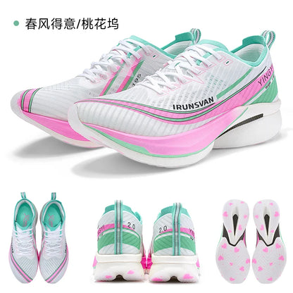 Shadow Wing 2.0 Carbon Plate Professional Marathon Running Shoes Men Lightweight Cushioning Training Outdoor Sneakers