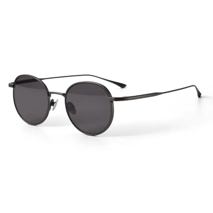 High Quality Pure Titanium Sunglasses Fashion Night Vision Driving Outdoor Sunshade UV400 Sun Glasses Support Prescription Lens