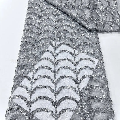 Bella Customized Chocolate Brown One-Shoulder Capelet Sequin Prom Dress Slim Fit Party Dresses Floor-Length Elegant Formal Gown