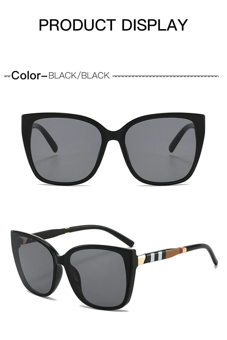 Trendy CAT EYE Sunglasses for women men UV400 Unisex Outdoor Eyewear with UV Protection Fashionable